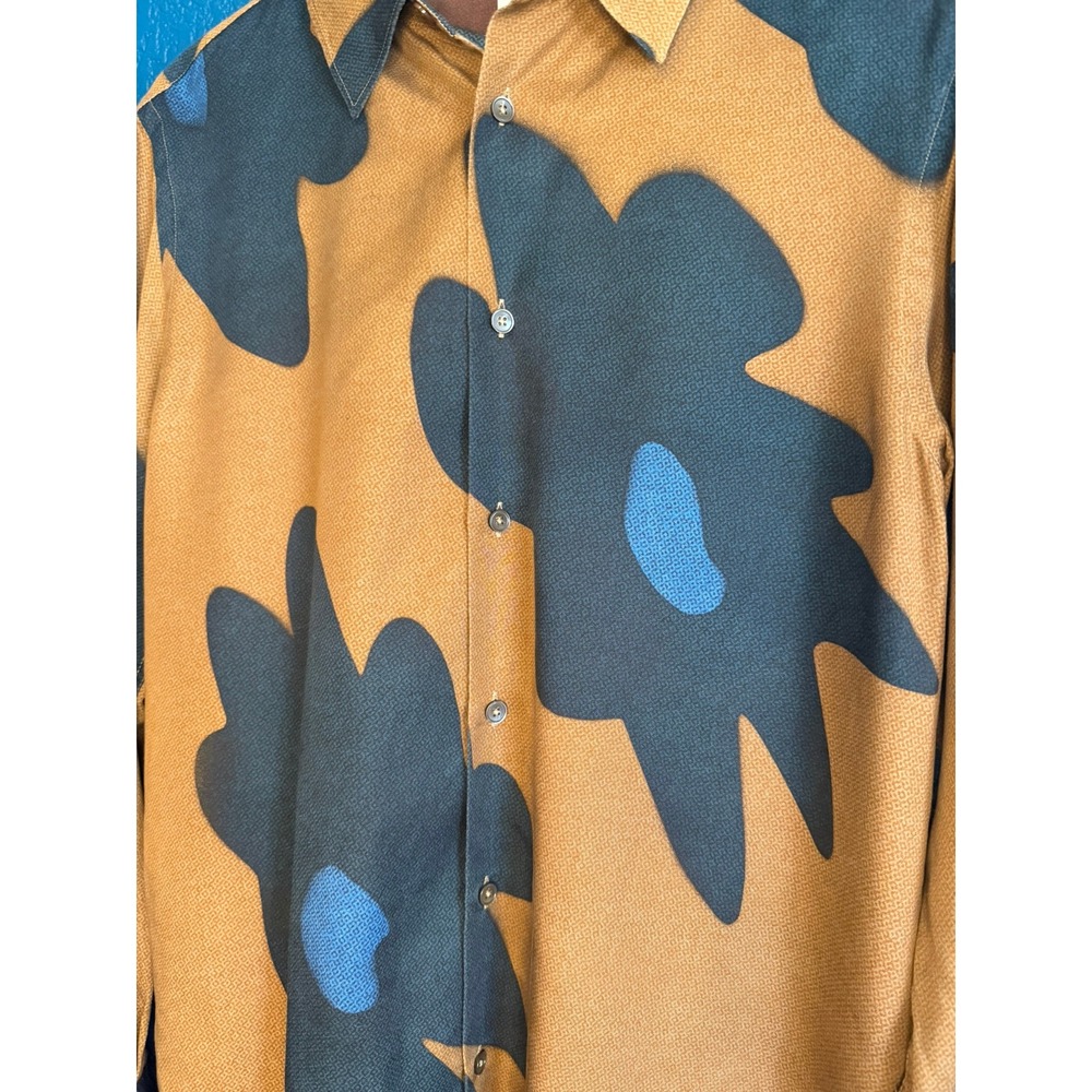 Paul Smith Men's Shirt | Size S | Abstract | 100% Cotton | Designer | Luxury - Picture 2 of 13